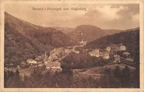 Bad Berneck im Fichtelgebirge - Blick vom Galgenberg gl1922 166.698