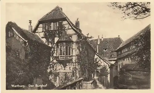 Eisenach, Wartburg, Der Burghof ngl E4252