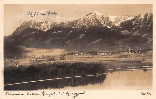 Murnau mit Staffelsee gl1937 166.237