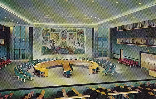 New York, UNO, Security Council Chamber gl E4068