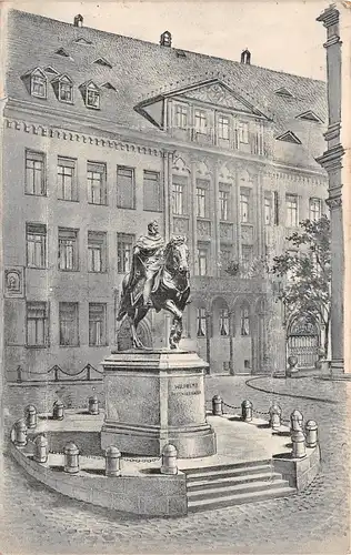 Nürnberg - Kaiserdenkmal am Egidienplatz gl1906 166.490