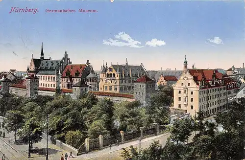 Nürnberg - Germanisches Museum feldpgl1915 166.500