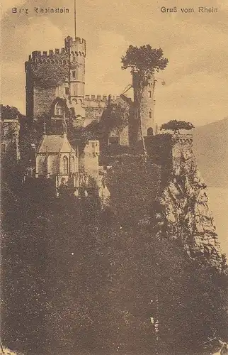Burg Rheinstein bei Trechtlinghausen ngl E5674