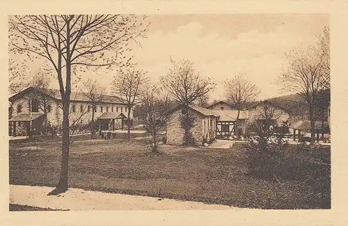 Römerkastell Saalburg im Taunus, Exerzierhalle Horreum v.Quaestorium ngl E4105