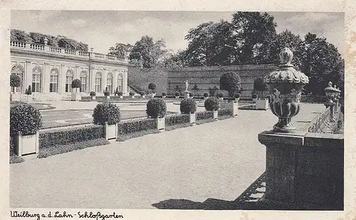 Weilburg an der Lahn, Schloßgarten gl1943 E4281