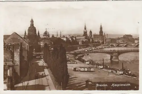 Dresden, Hauptansicht gl1940 E8475