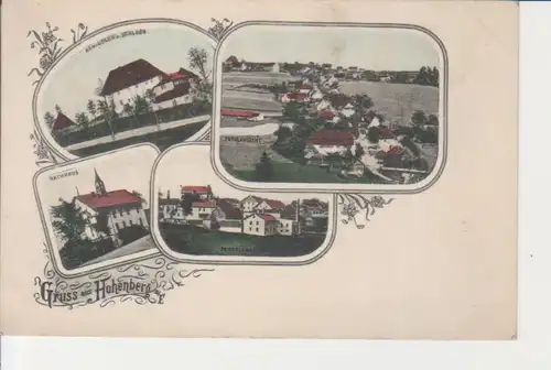 Hohenberg an der Eger - Porzellanfabrik, Rathaus, Königsruh/Schloss ngl 228.174