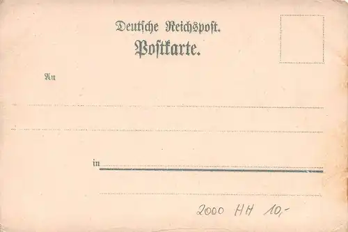 Hamburg Litho Baumall St. Michaelis HSDG Parnagua St. Catharinenkirche ngl 165.812