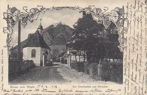 Der Drachenfels und Rhöndorf gl1906 E8541