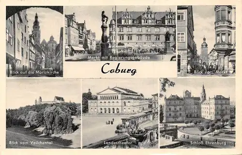 Coburg - Teilansichten gl1955? 166.813