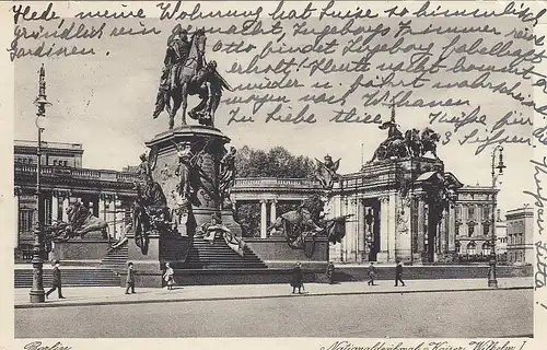 Berlin, Nationaldenkmal Kaiser Wilhelm I. gl1934 E8576
