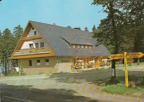 Friedrichroda, Thür.Wald, Heuberghaus am Rennsteig ngl E5843
