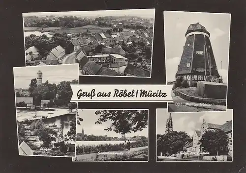 Gruß aus Röbel/Müritz, Mehrbildkarte gl1966 E5874