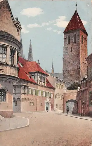 Regensburg - Partie an der alten Kapelle ngl 166.965