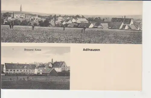 Adlhausen - Panorama und Brauerei Kraus ngl 228.121