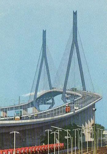 Hamburg, Köhlbrandhochbrücke ngl E5937