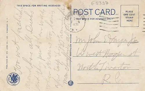 Out of Sight Channel, Thousand Islands, St. Lawrence River ngl E5337