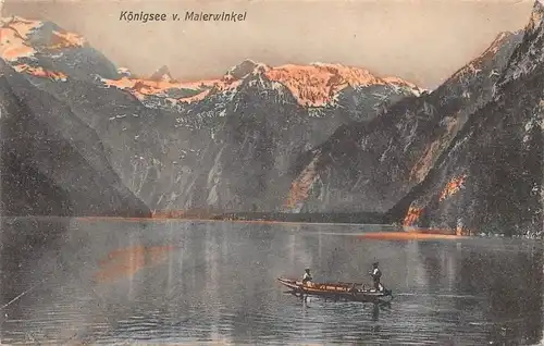 Königssee vom Malerwinkel feldpgl1918 165.875