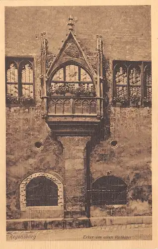 Regensburg - Erker am alten Rathaus ngl 166.975