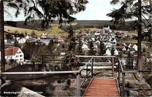 Bischofsgrün - Blick vom Hügelfelsen gl1965 166.769