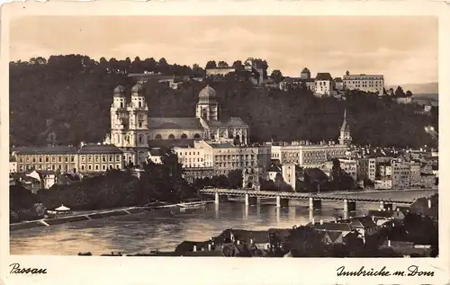 Passau - Innbrücke mit Dom gl1938 167.025
