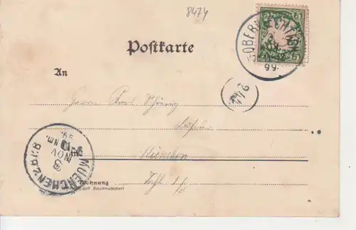 Oberviechtach LITHO Panorama und Teilansichten gl1899 227.942