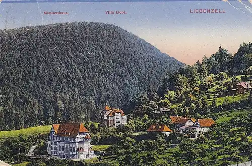 Bad Liebenzell, Schwarzwald, Teilansicht gl1924 E6056