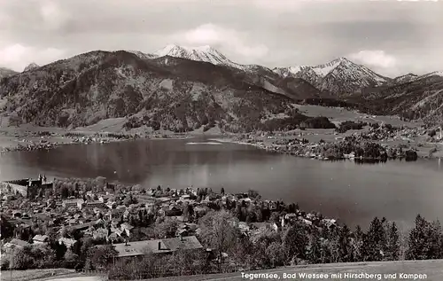 Tegernsee Bad Wiessee mit Hirschberg und Kampen ngl 166.171