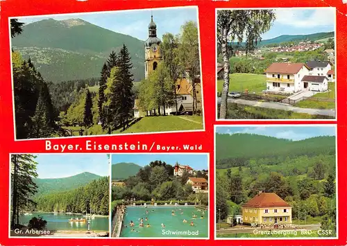 Bayerisch Eisenstein - 5 Ansichten gl1976 167.126