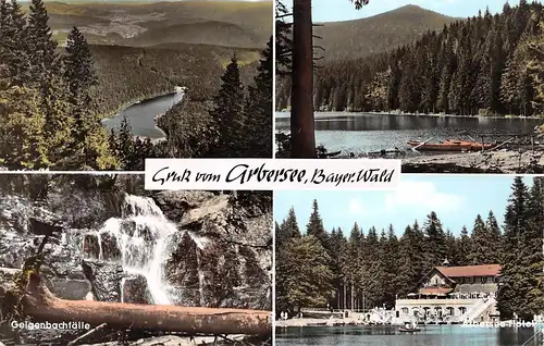 Arbersee im Bayerischen Wald - Geigenbachfälle, Hotel gl1964 167.152