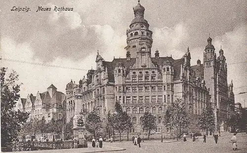 Leipzig, Neues Rathaus ngl E4523