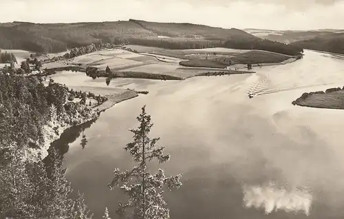 Am Stausee der Bleiloch-Saaletalsperre, Agnesruh ngl E6136