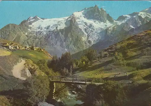 Grave-en-Oisans (Hautes-Alpes) Le Glacier de l'Homme gl1930? E9031