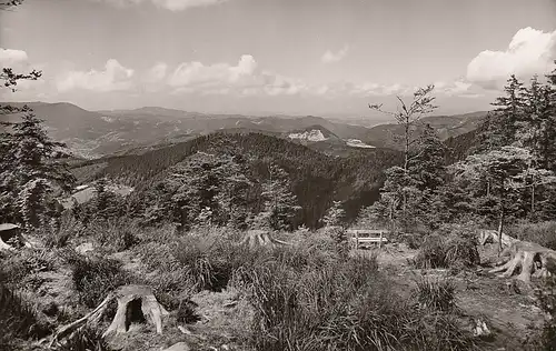 Rheinblick bei der Zuflucht nahe Freudenstadt im Schwarzwald ngl E6193