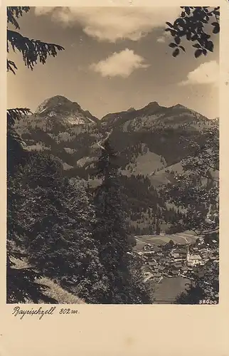 Bayrischzell, Panorama gl1936 E5467