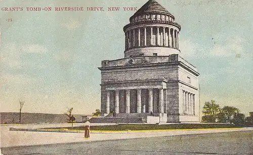 New York, Grants Tomb on riverside drive ngl E5331
