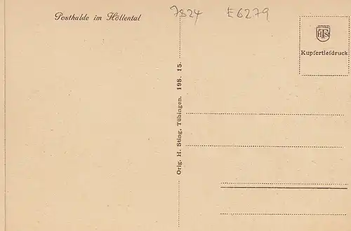 Posthalde im Höllental ngl E6279