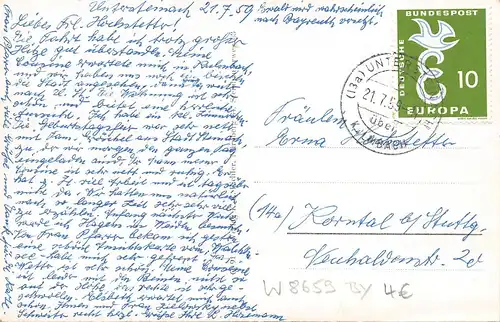 Untersteinach - Panorama gl1959 167.569