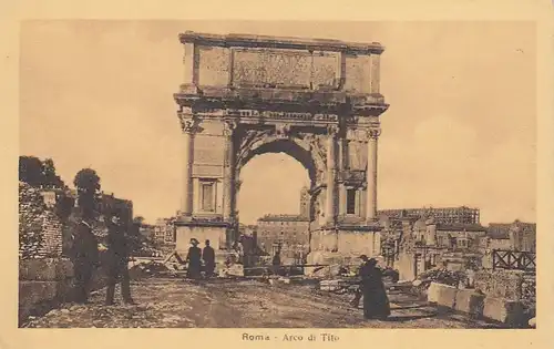 Roma, Arco di Tito ngl E9151