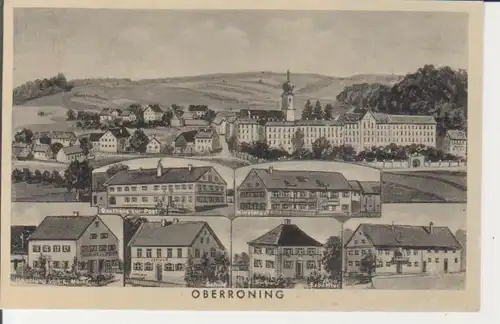 Oberroning bei Rottenburg - Panorama und Teilansichten ngl 228.116