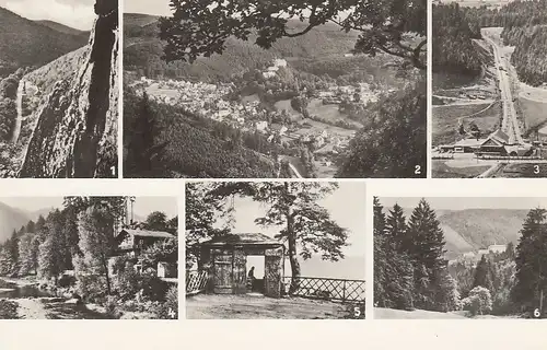 Schwarzburg in Thüringen, Mehrbildkarte ngl E4701