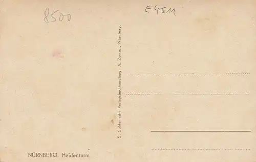 Nürnberg, Heidenturm ngl E4511