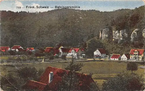 Behringersmühle bei Gößweinstein - Panorama ngl 167.631