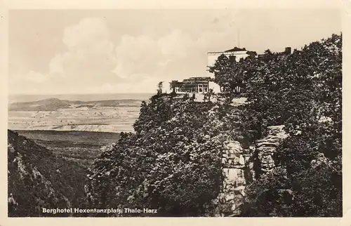 Hotel Hexentanzplatz b.Thale, Harz, ngl E4542