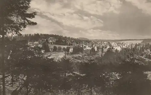 Oberhof (Thür. Wald) Panorama gl1955 E4583