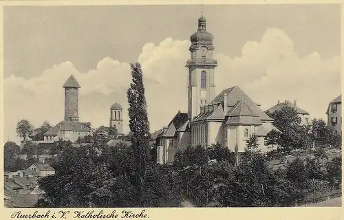 Auerbach i. V. - Katholische Kirche gl1940 E4338