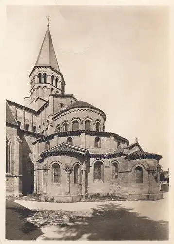 Paray-le-Monial (Saone-et-Loire) Abteikirche Notre-Dame ngl E6429