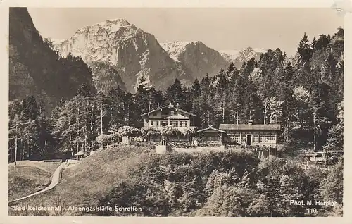 Bad Reichenhall, Alpengaststätte Schroffen ngl E5470