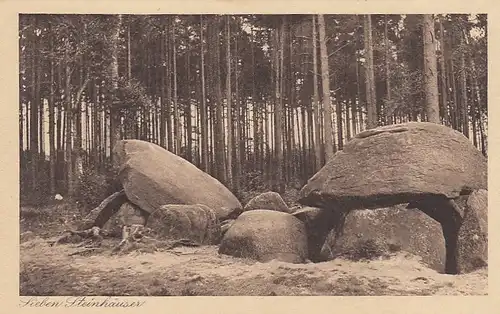 Sieben Steinhäuser bei Ostenholz ngl E8004