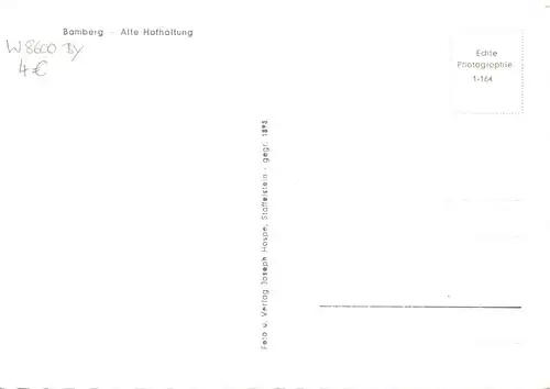 Bamberg - Alte Hofhaltung ngl 167.730